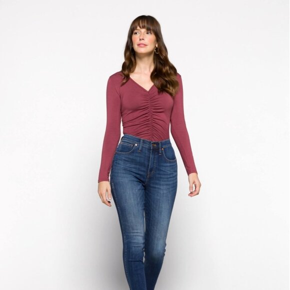 Madewell Denim - Madewell 10" High Rise Skinny Jeans Womens Size 24 Tall Medium Wash High Rise